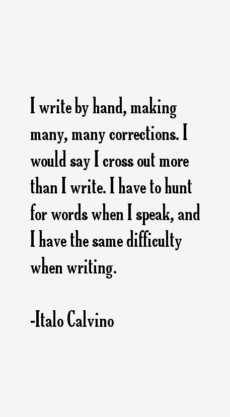 Italo Calvino Quotes