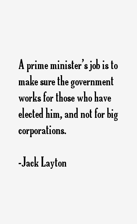 Jack Layton Quotes