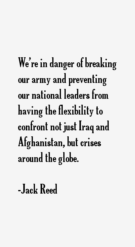 Jack Reed Quotes