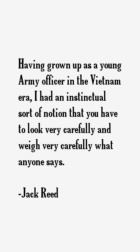 Jack Reed Quotes