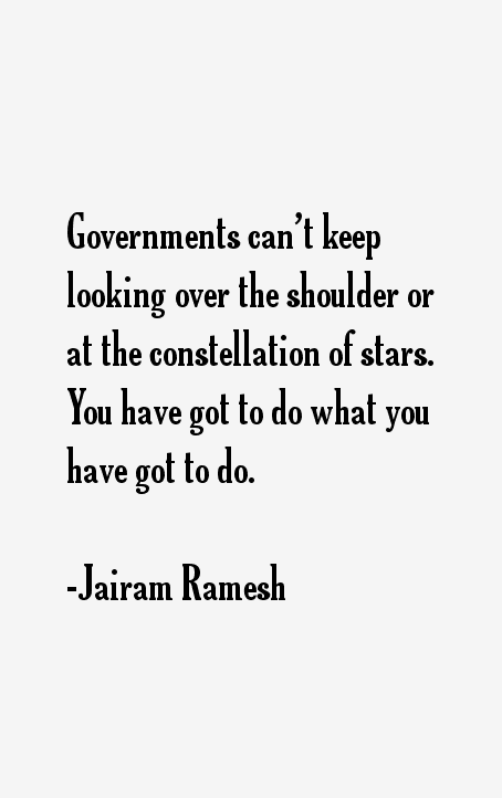 Jairam Ramesh Quotes
