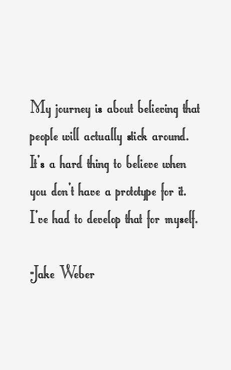 Jake Weber Quotes