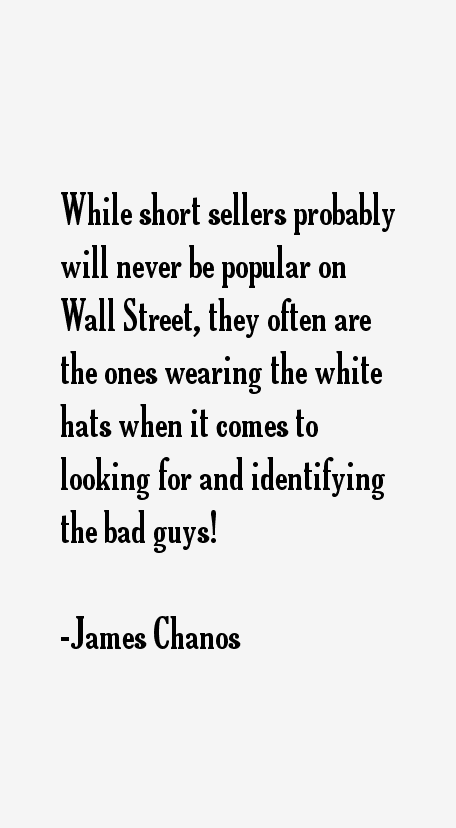 James Chanos Quotes