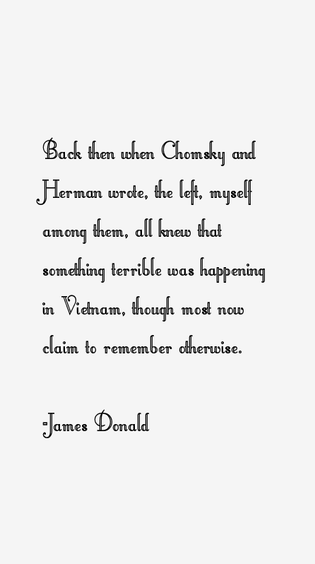 James Donald Quotes