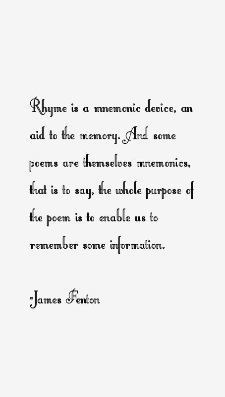 James Fenton Quotes