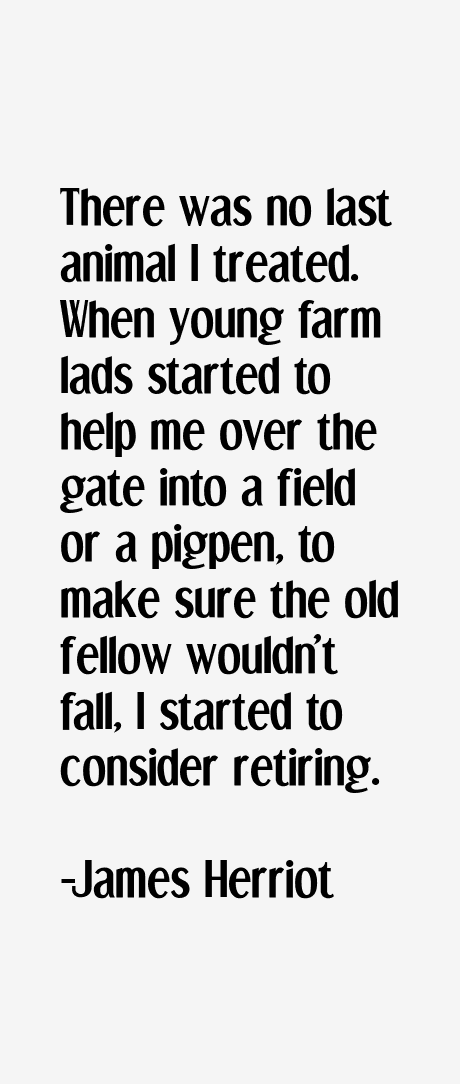 James Herriot Quotes