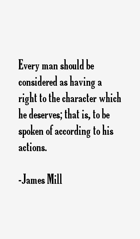 James Mill Quotes