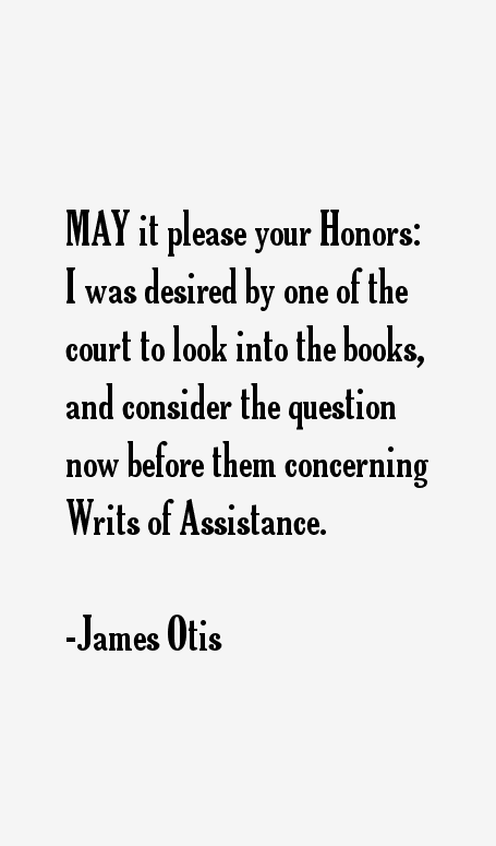 James Otis Quotes