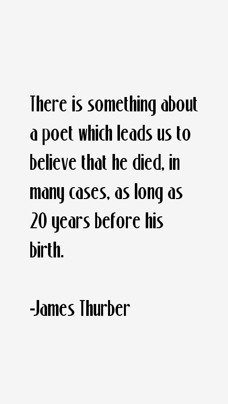 James Thurber Quotes