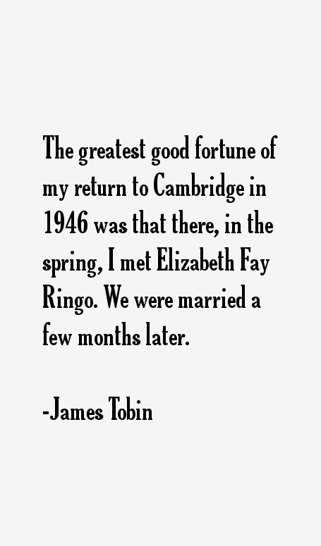 James Tobin Quotes