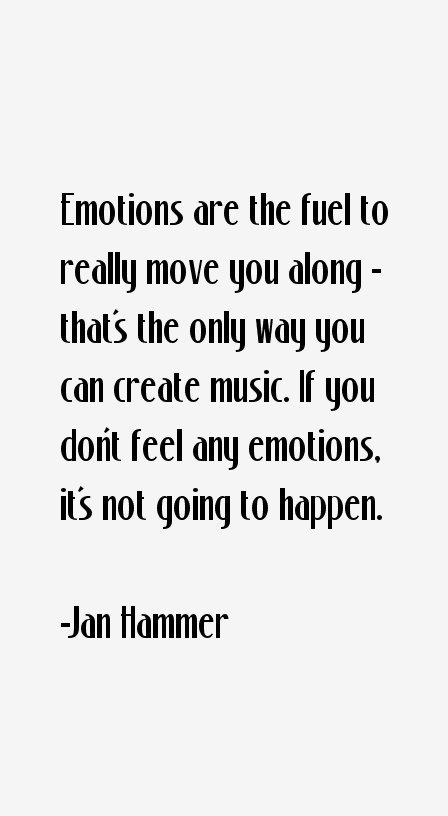 Jan Hammer Quotes