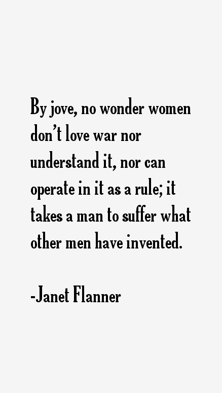 Janet Flanner Quotes