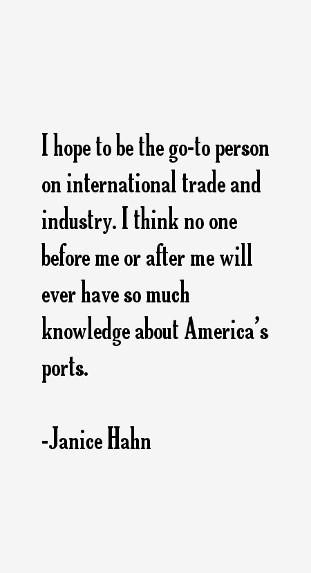 Janice Hahn Quotes