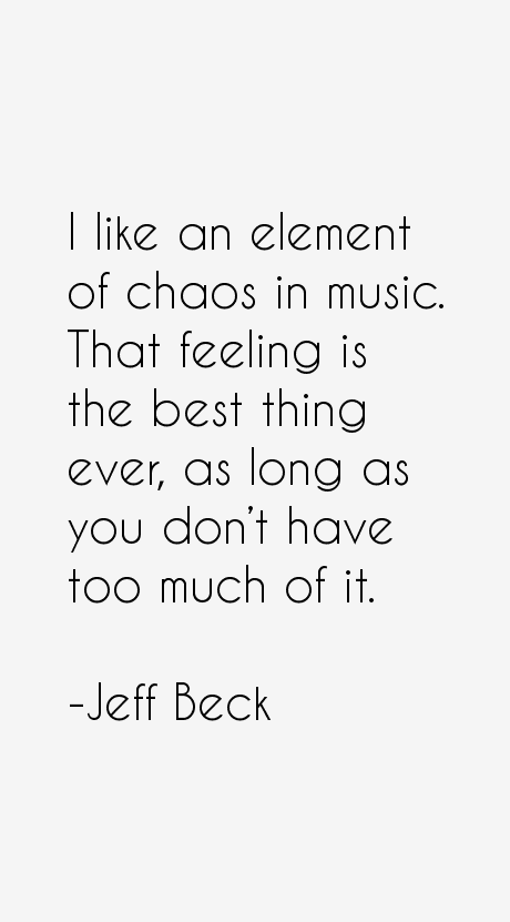 Jeff Beck Quotes
