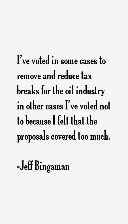 Jeff Bingaman Quotes