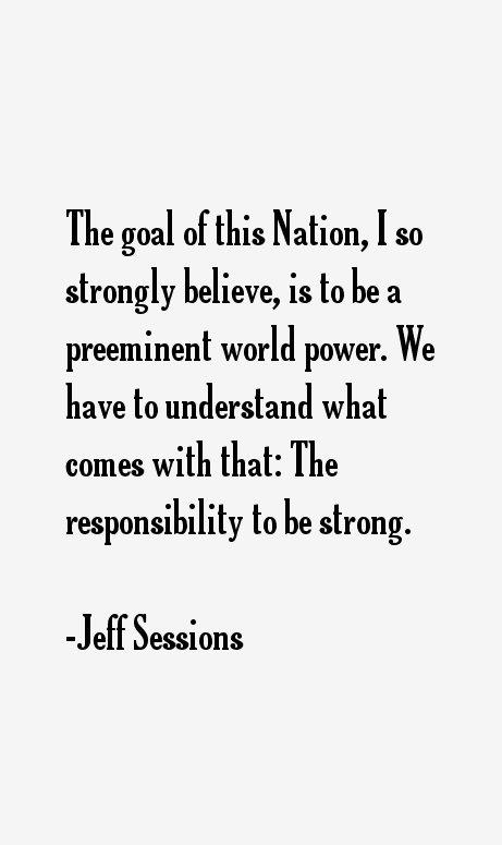 Jeff Sessions Quotes