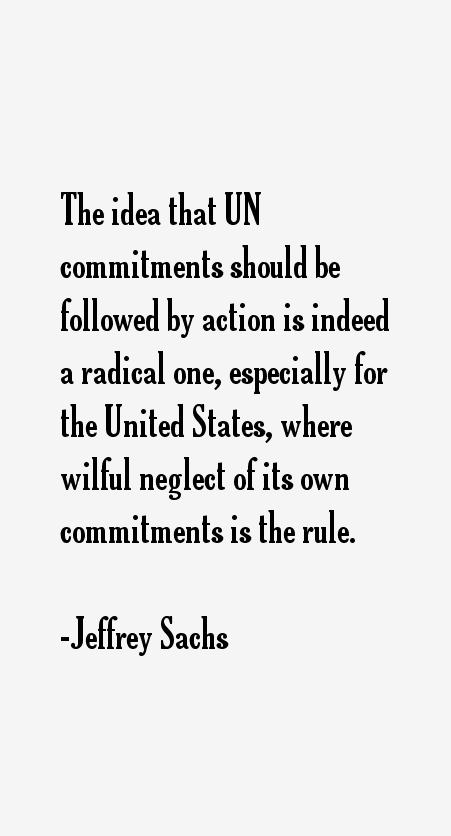 Jeffrey Sachs Quotes