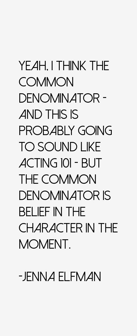 Jenna Elfman Quotes
