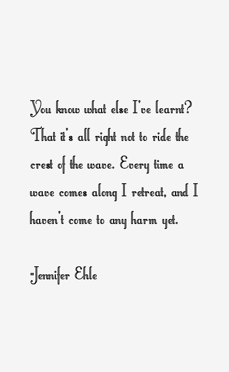 Jennifer Ehle Quotes