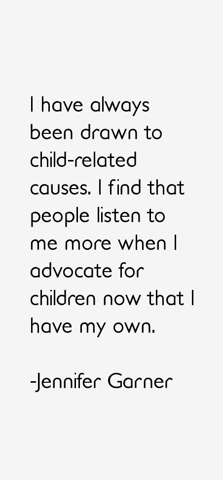 Jennifer Garner Quotes