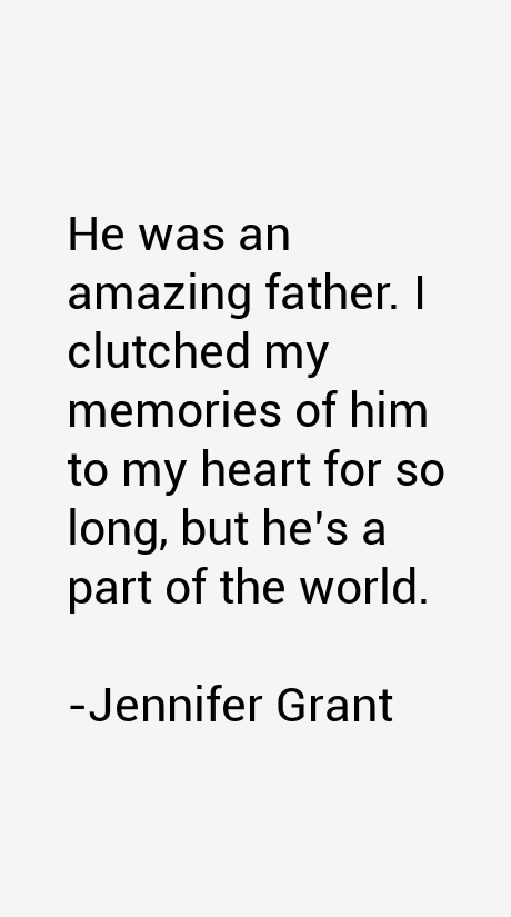 Jennifer Grant Quotes