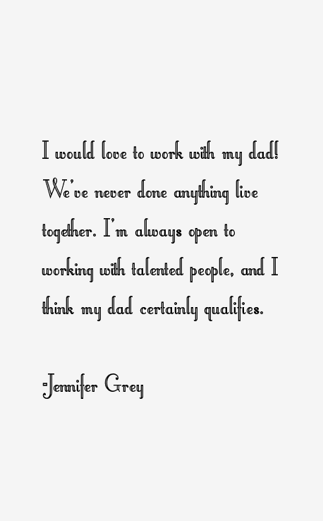 Jennifer Grey Quotes