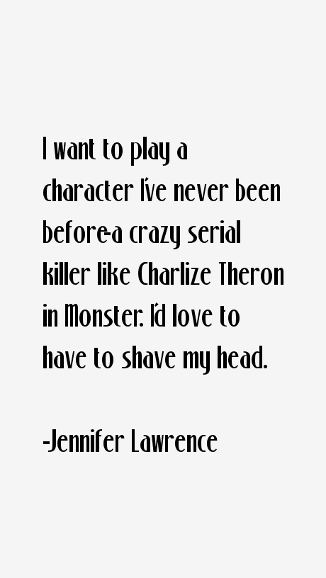 Jennifer Lawrence Quotes