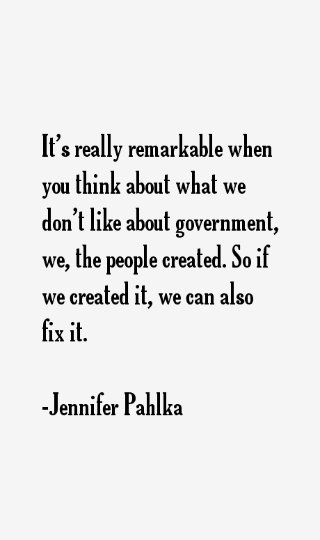 Jennifer Pahlka Quotes