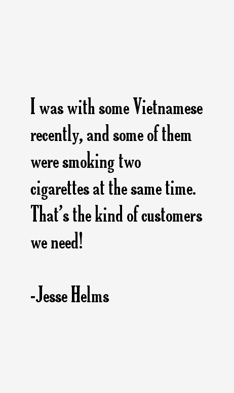 Jesse Helms Quotes