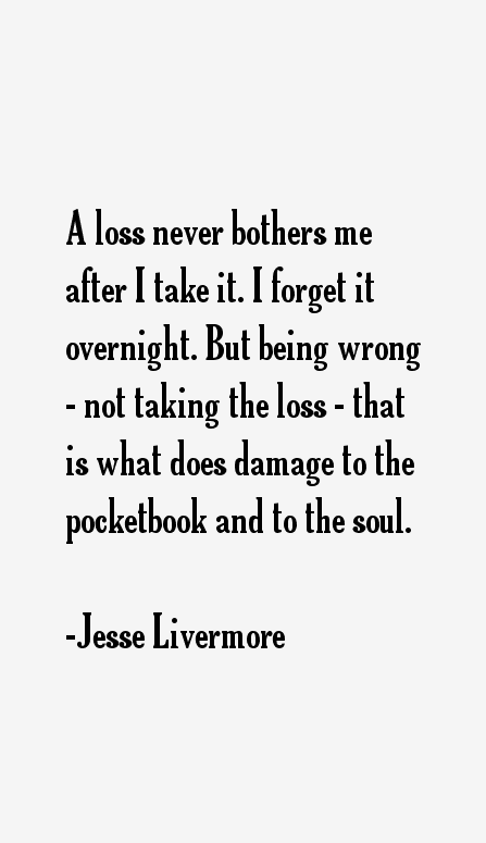 Jesse Livermore Quotes