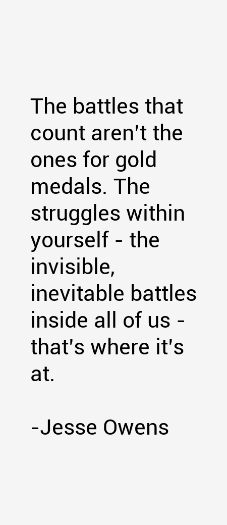 Jesse Owens Quotes
