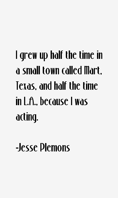Jesse Plemons Quotes