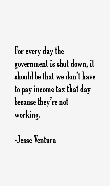 Jesse Ventura Quotes