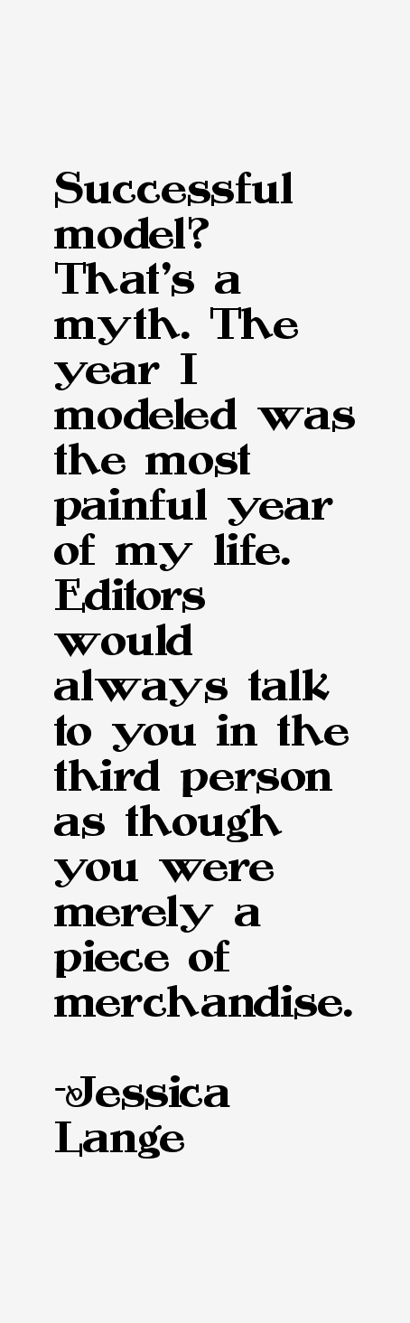 Jessica Lange Quotes