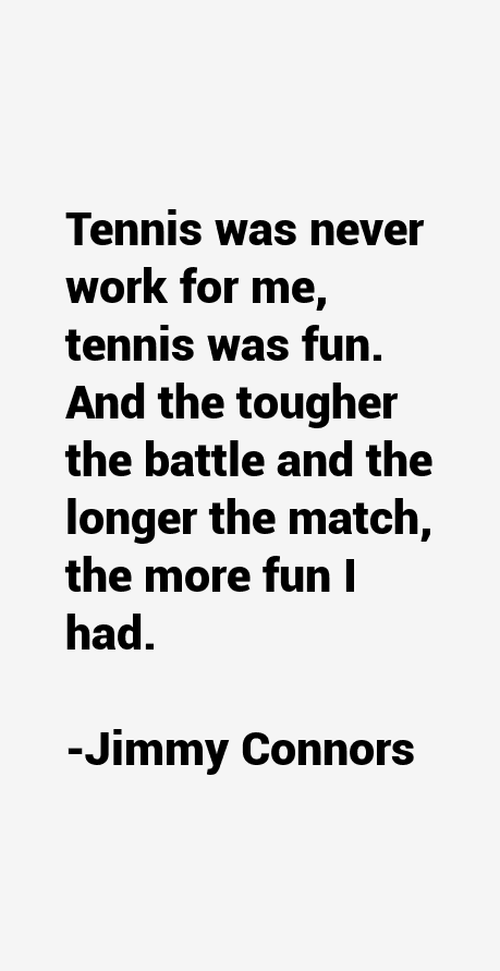 Jimmy Connors Quotes