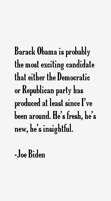 Joe Biden Quotes