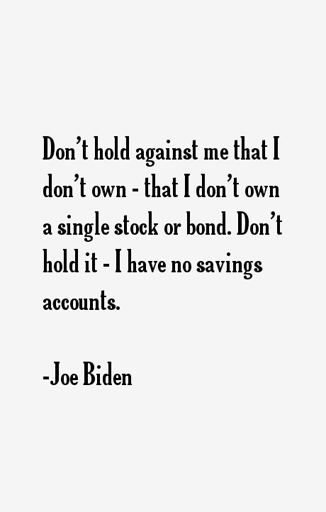 Joe Biden Quotes