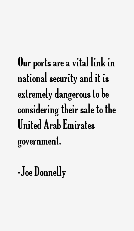 Joe Donnelly Quotes