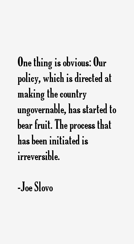 Joe Slovo Quotes