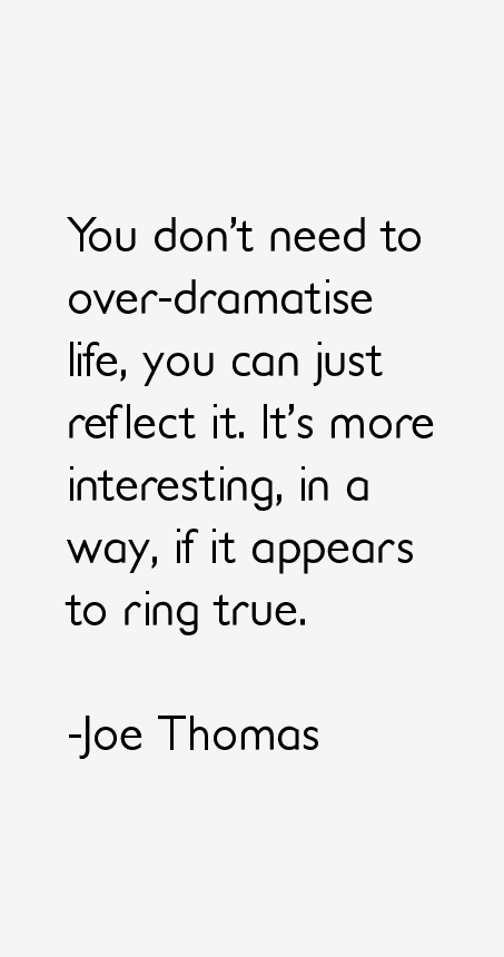Joe Thomas Quotes