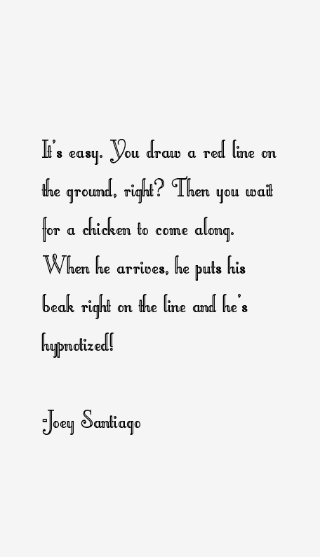 Joey Santiago Quotes