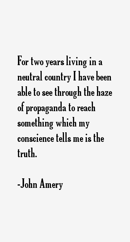 John Amery Quotes