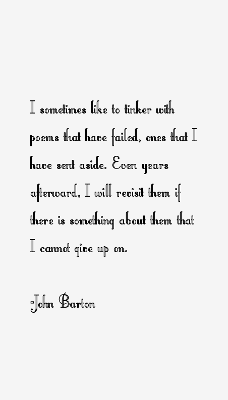 John Barton Quotes