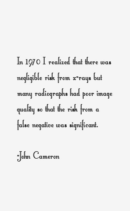 John Cameron Quotes