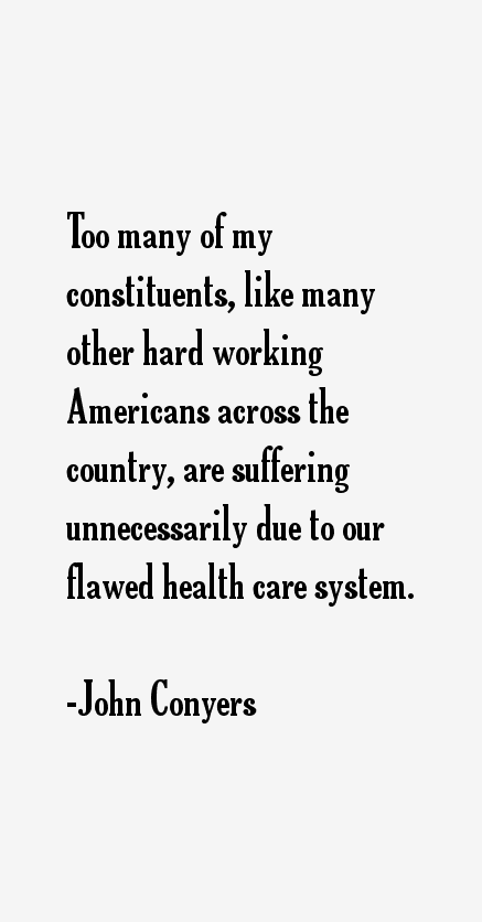 John Conyers Quotes