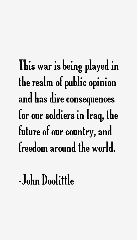 John Doolittle Quotes