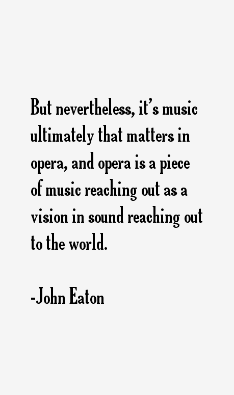 John Eaton Quotes