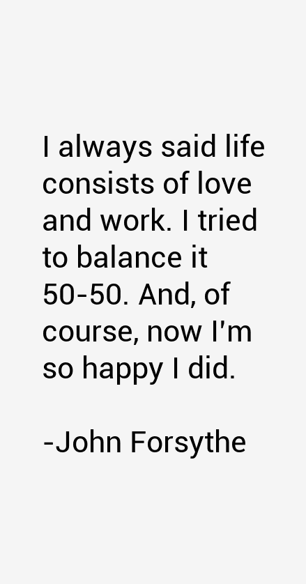 John Forsythe Quotes