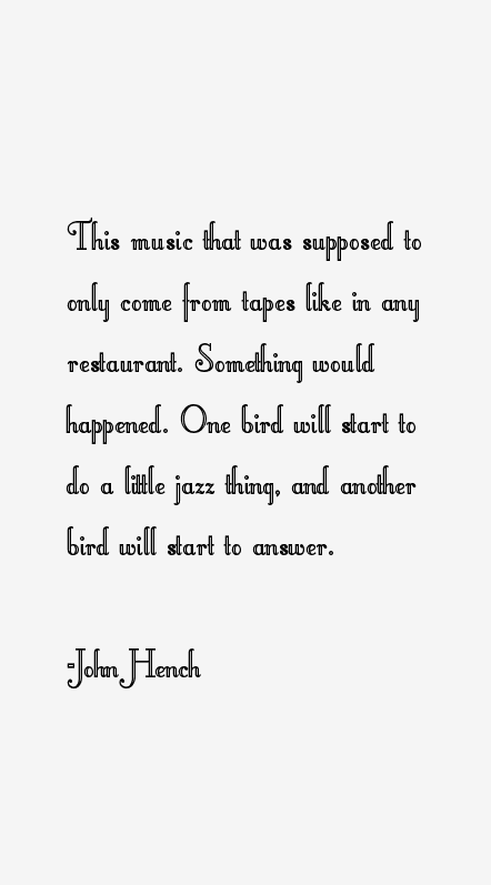John Hench Quotes