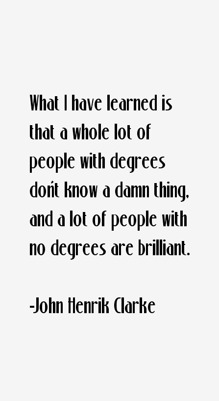 John Henrik Clarke Quotes